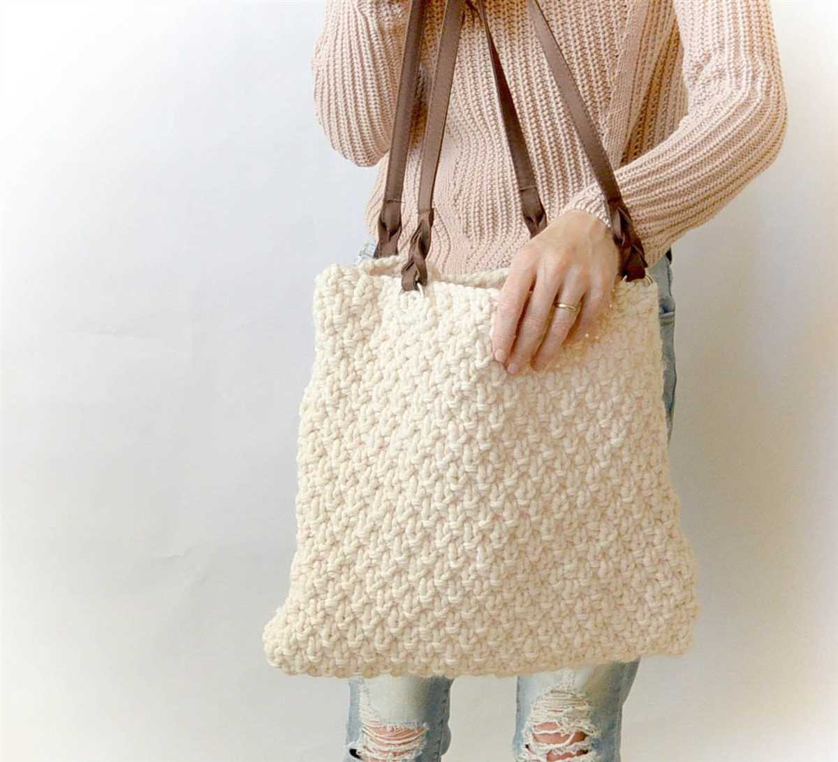Aspen mountain knit bag pattern