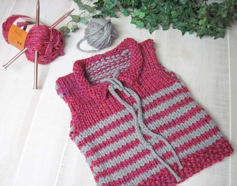 Knit vest pattern easy