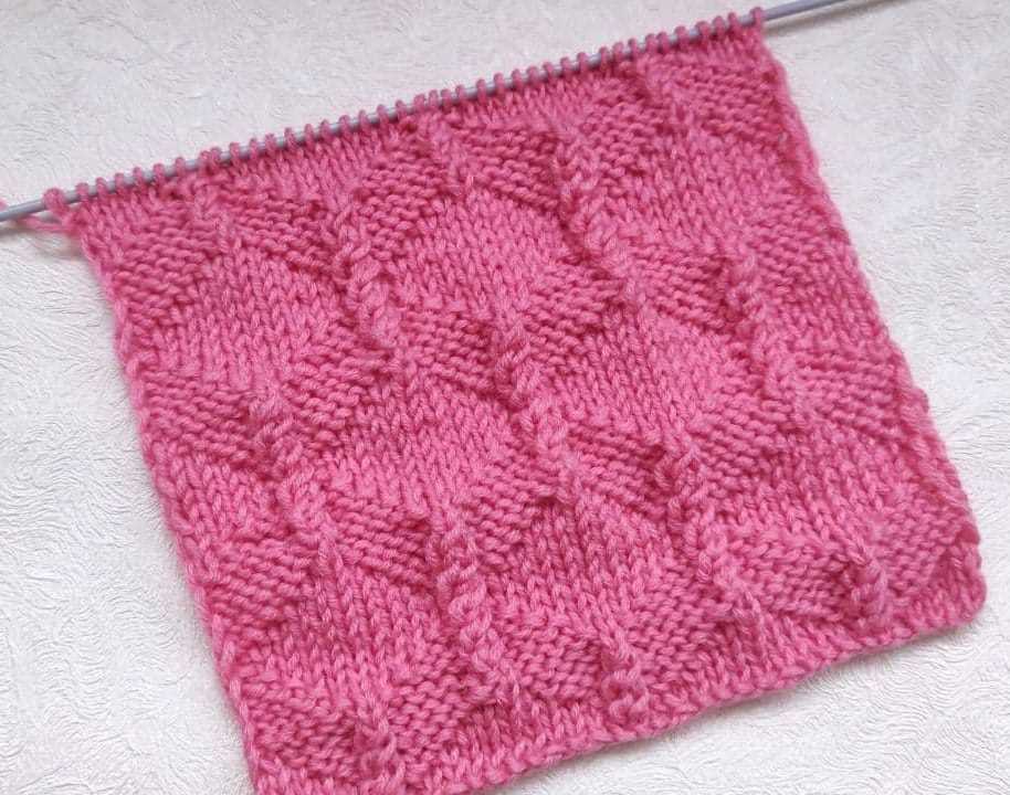 Artistic knitting patterns