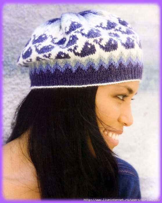 Knit toboggan hat pattern