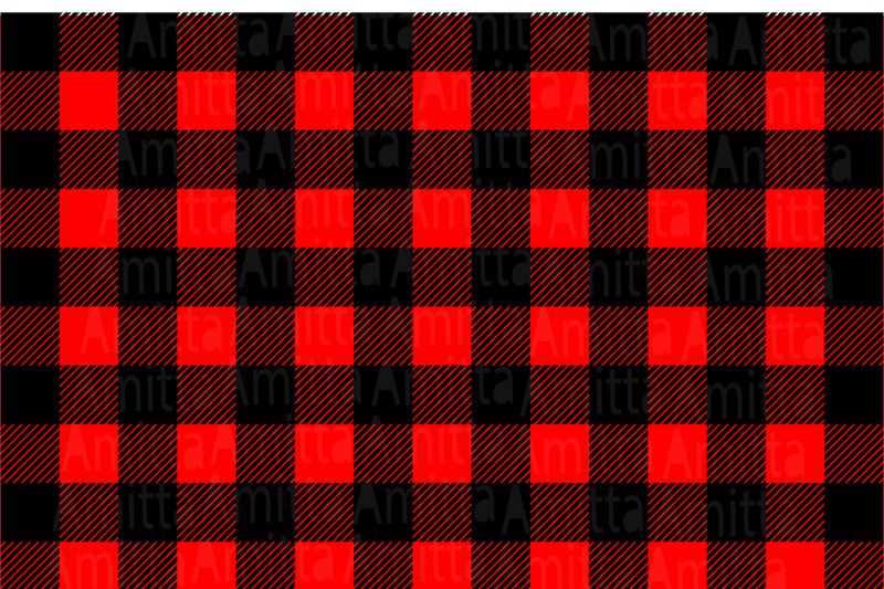Buffalo check knitting pattern