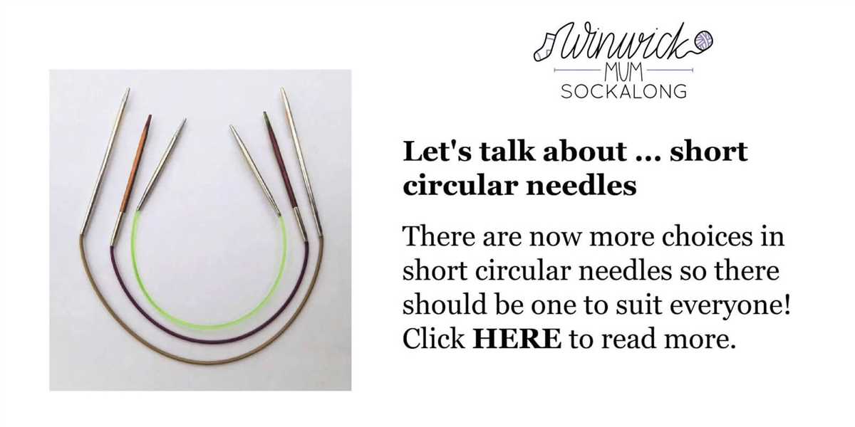 Knit sock pattern circular needles