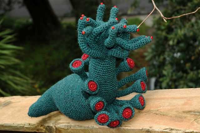 Cthulhu knitting pattern