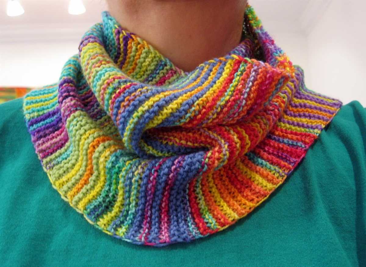 Chenille scarf knitting pattern