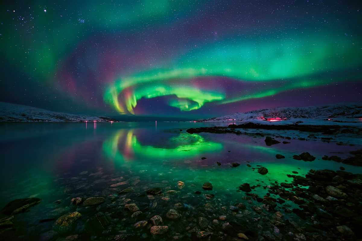 Aurora borealis knitting pattern