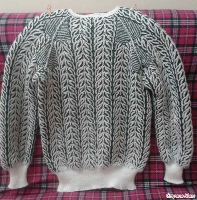 Brioche knit sweater pattern