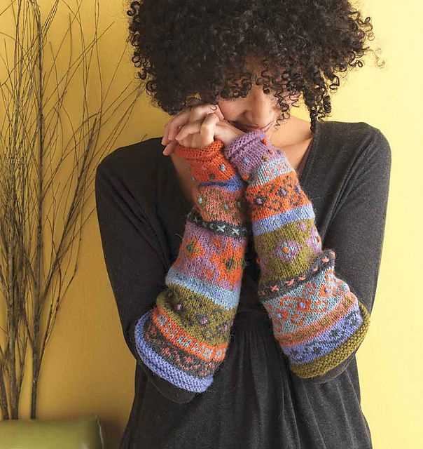 Kidney warmer knitting pattern