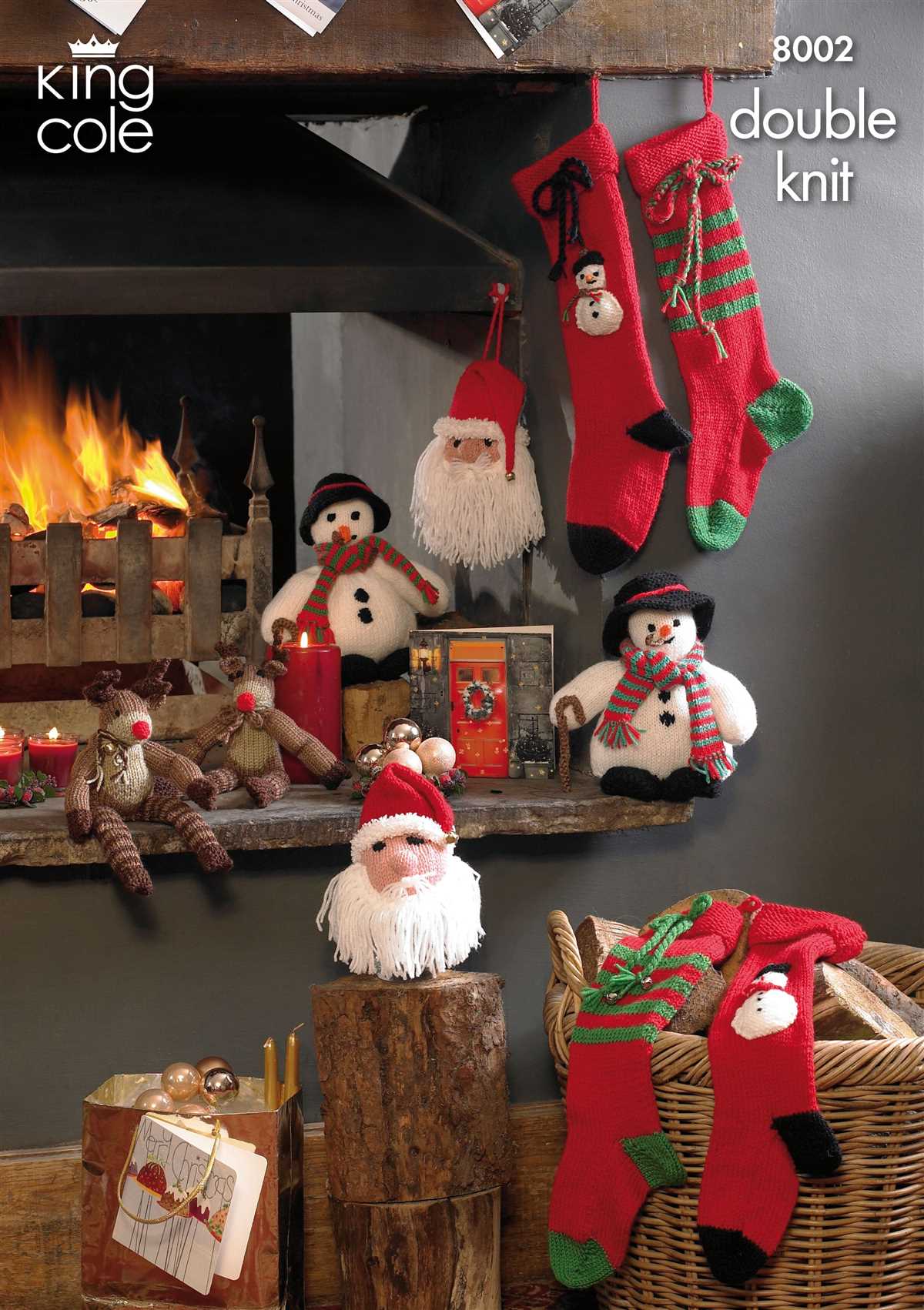King cole christmas knitting patterns