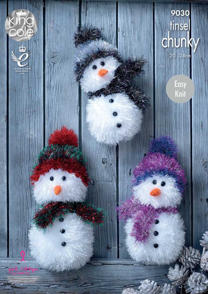 King cole christmas knitting patterns