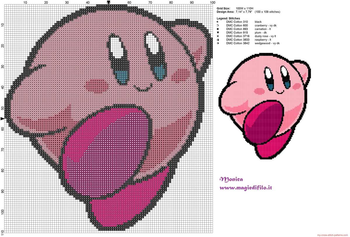 Kirby knitting pattern