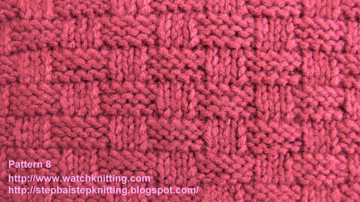 Free patterns for knitting