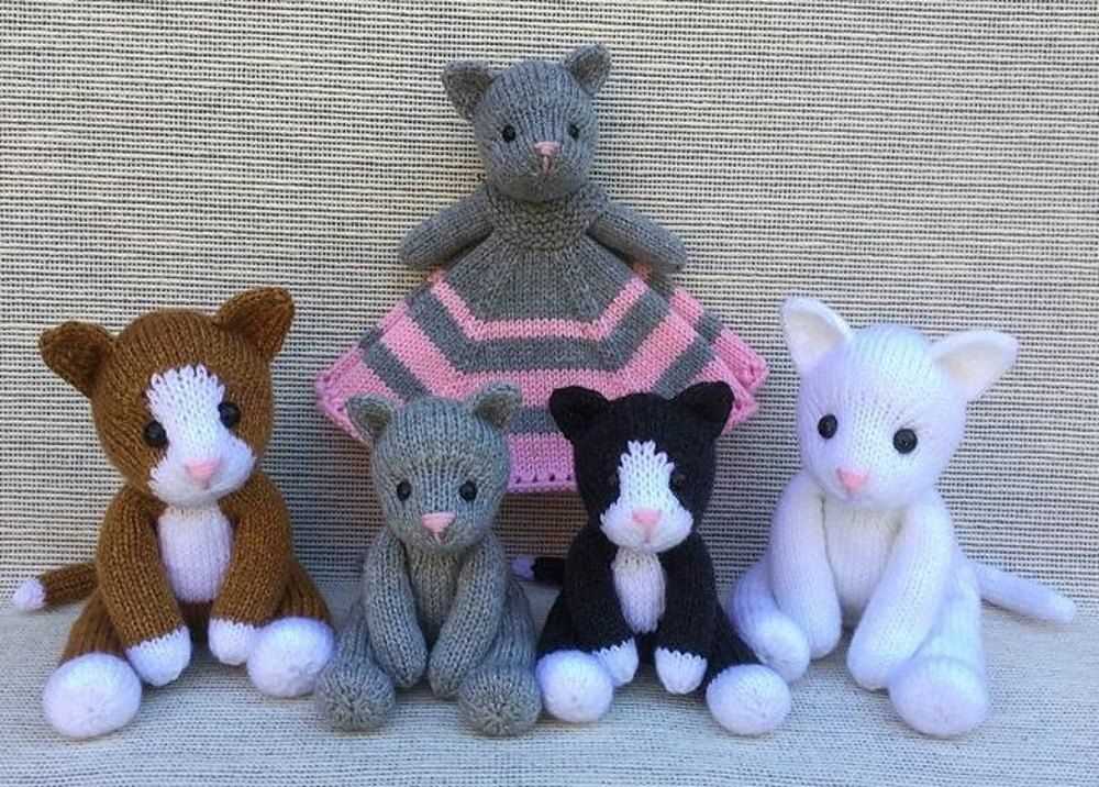Kitten knitting pattern