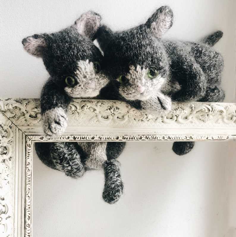 Kitten knitting pattern