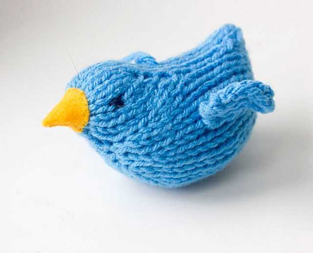 Kiwi bird knitting pattern