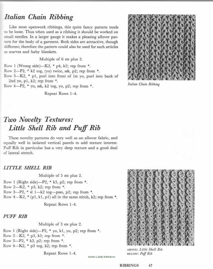 Barbara walker's second treasury of knitting patterns