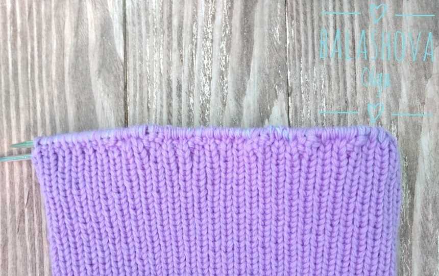 Button tab knit hat pattern