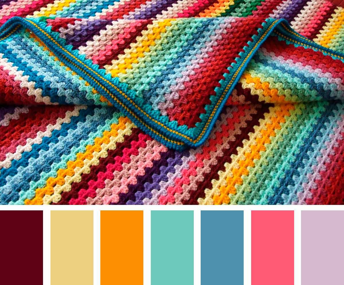 Knit and crochet combination patterns
