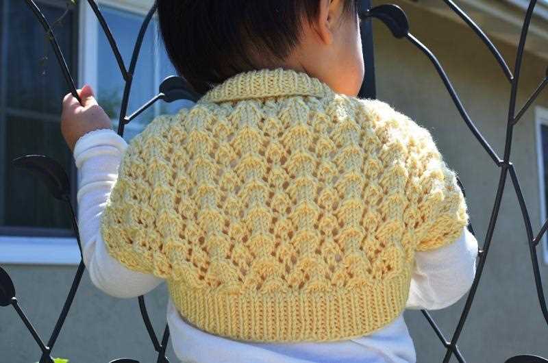Knit bolero pattern free