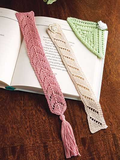 Knit bookmark pattern free