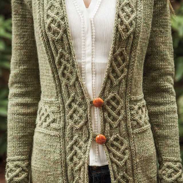 Knit cardigan sweater patterns free
