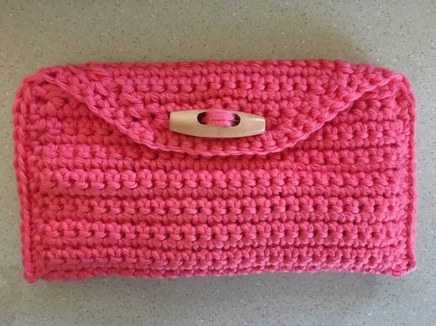 Knit change purse pattern