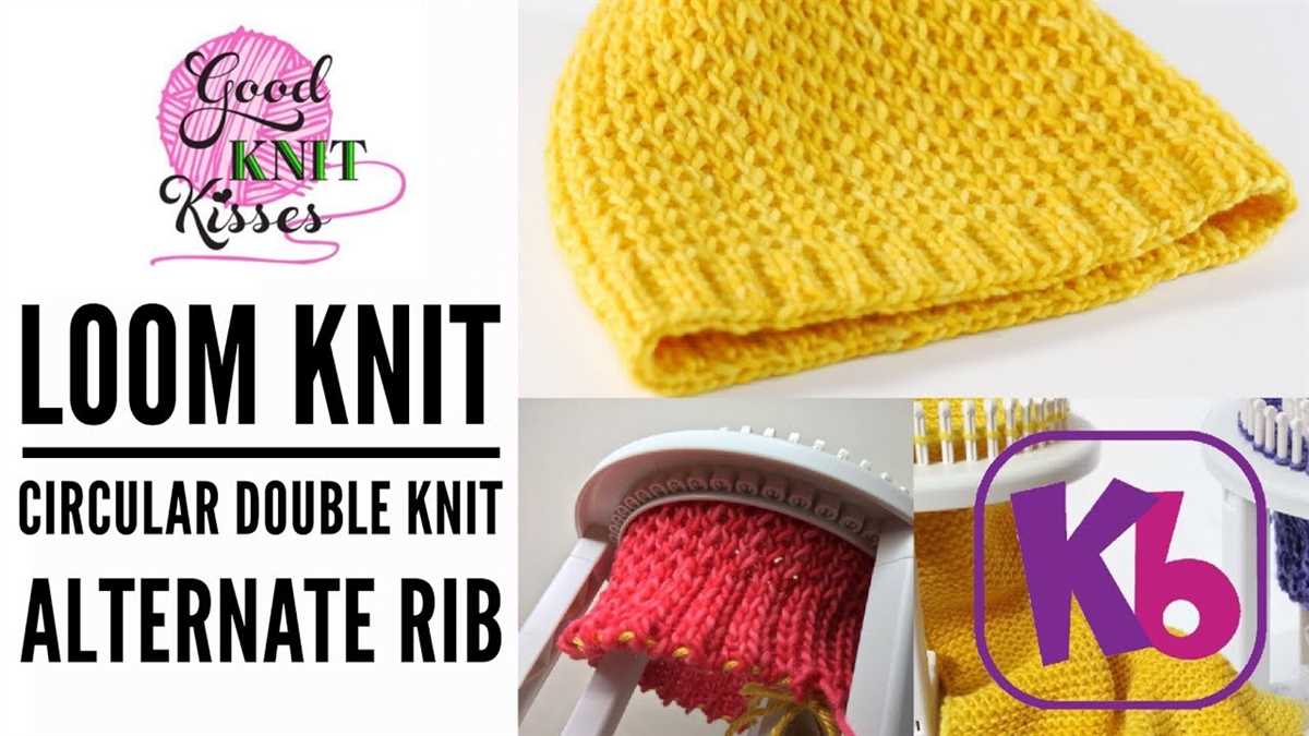 Knit loom hat patterns