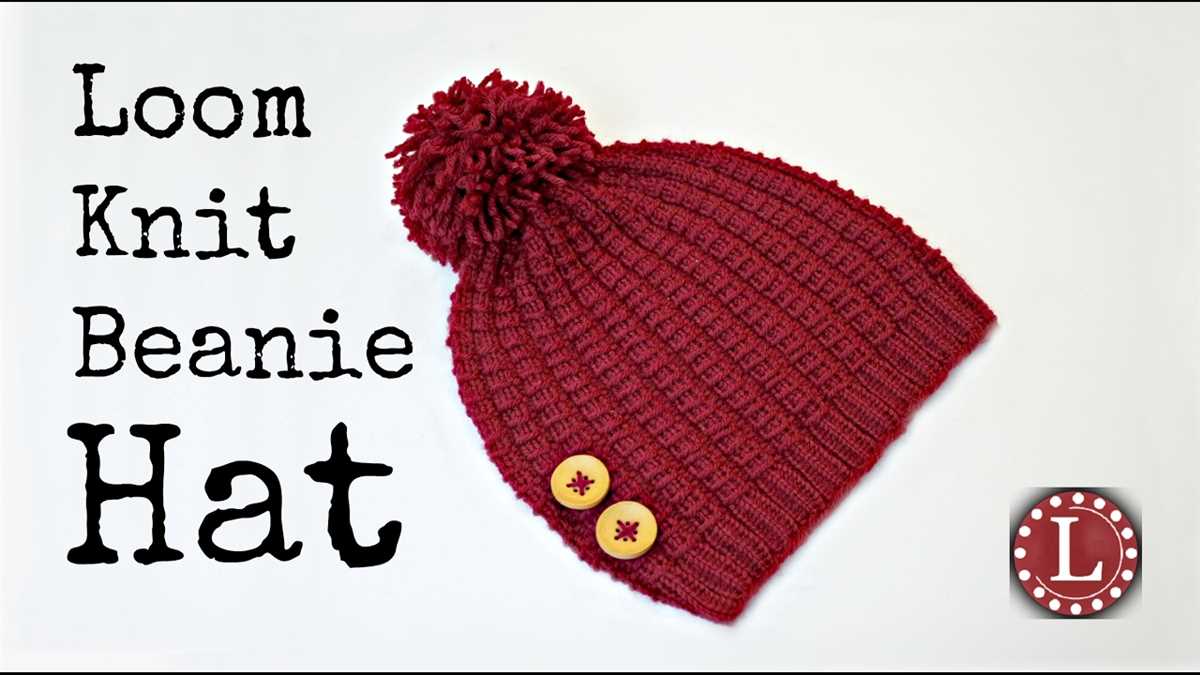 Knit loom hat patterns