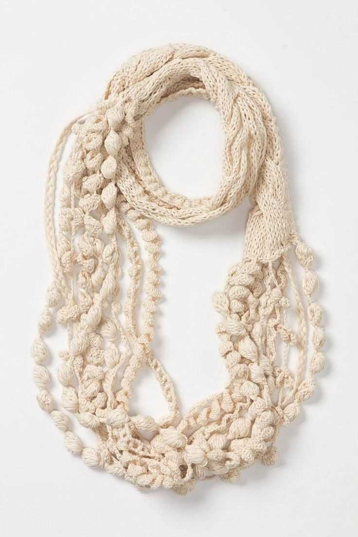 Knit necklace pattern
