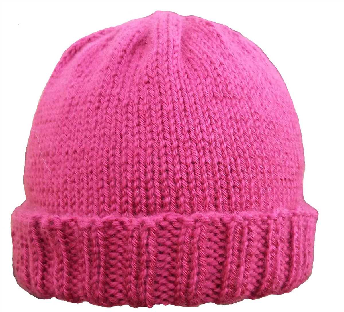 Knit pattern for hat