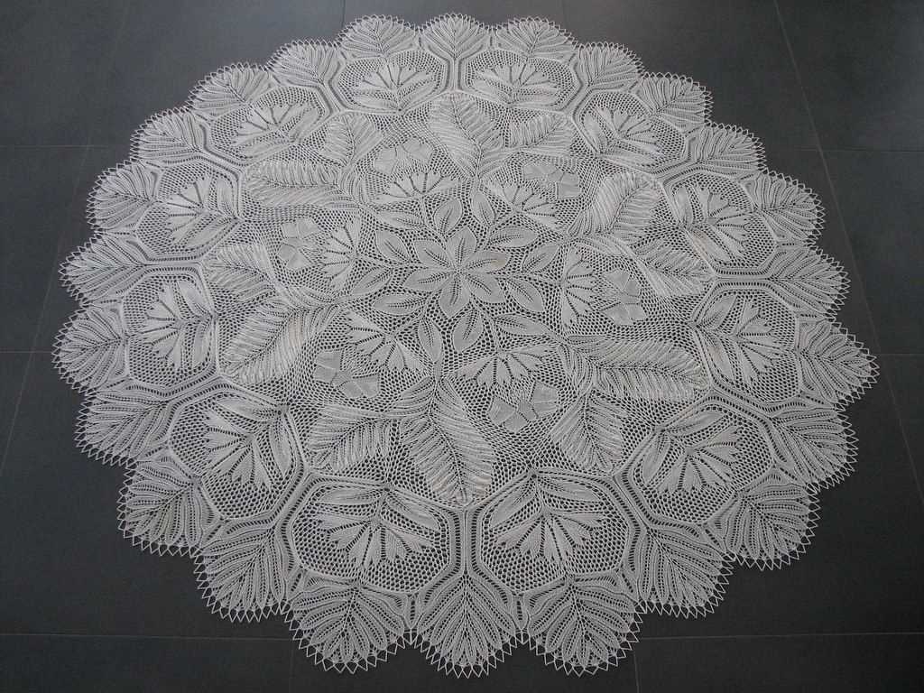Knit patterns tablecloth patterns