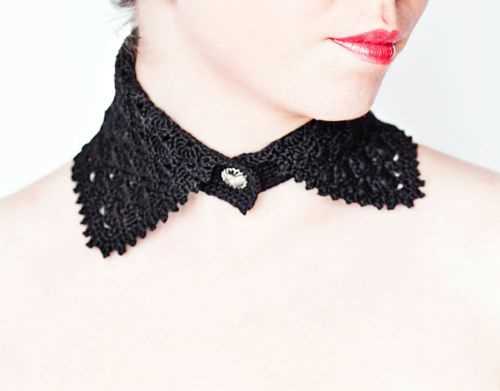 Knit peter pan collar pattern