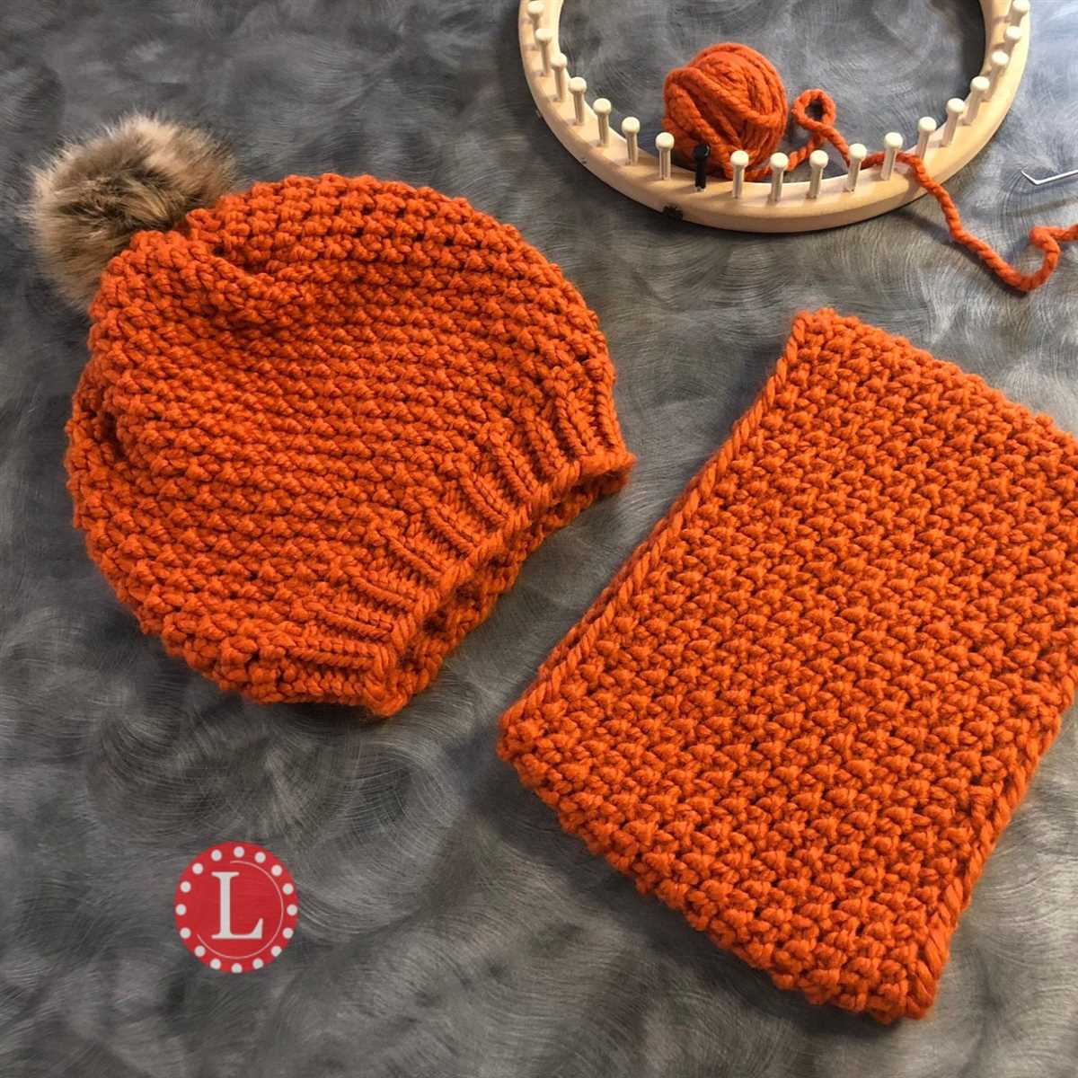 Knit purl hat pattern