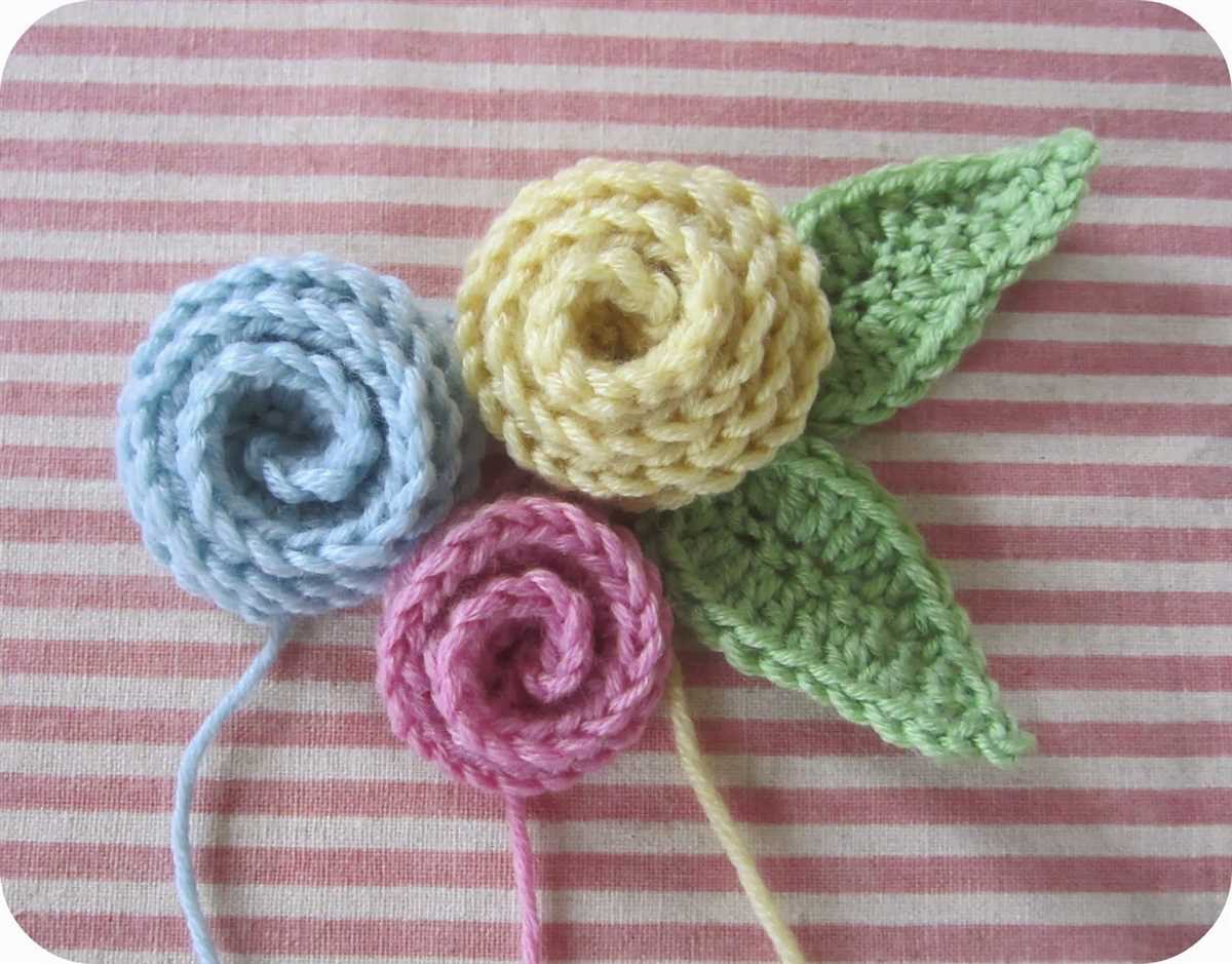 Knit rose pattern free