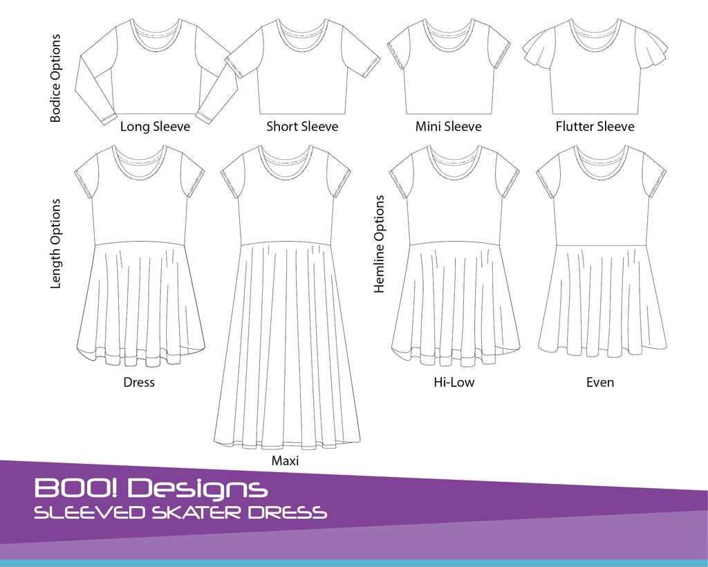 Knit skater dress pattern