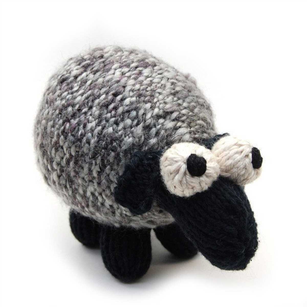 Knit stuffed animal pattern