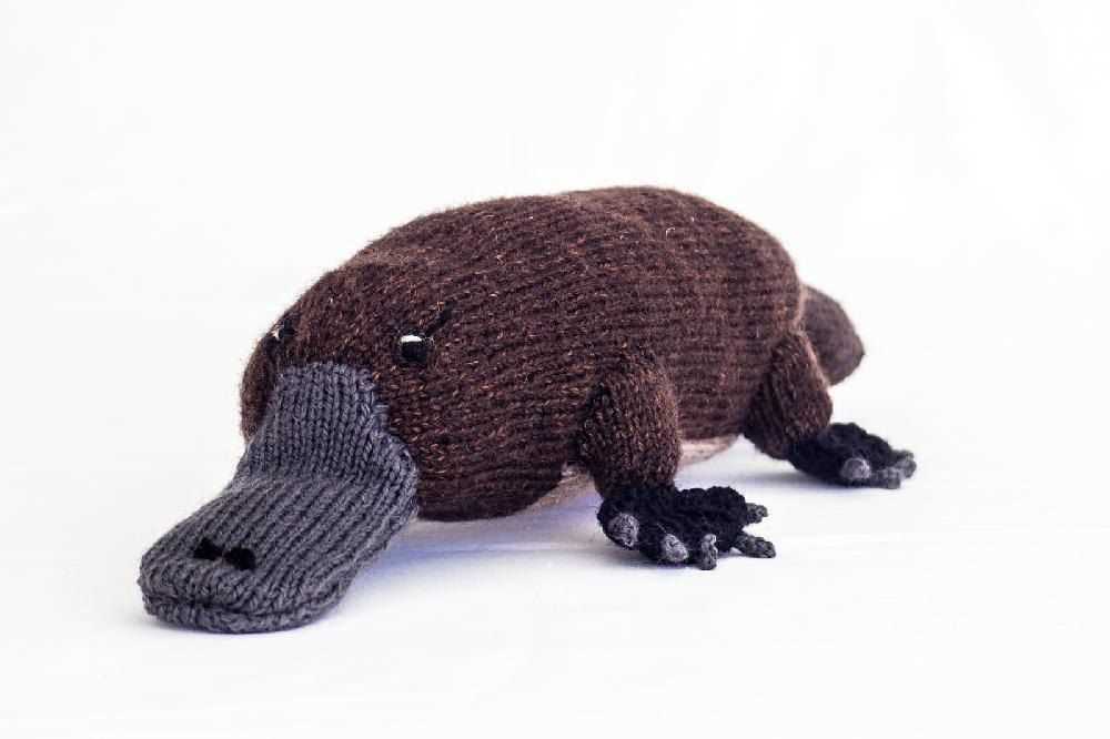 Knit stuffed animal pattern