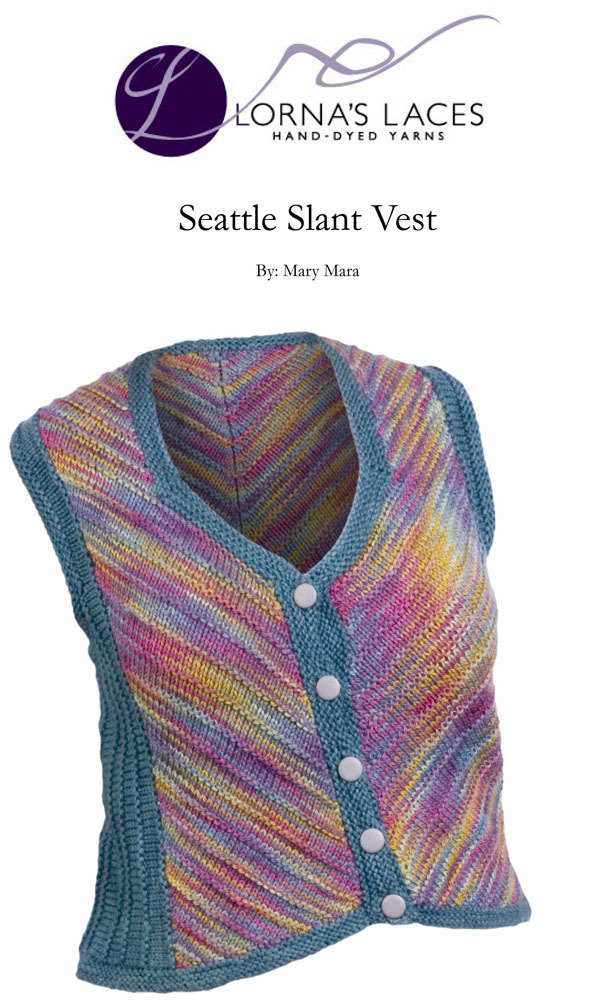 Knit sweater vest free pattern