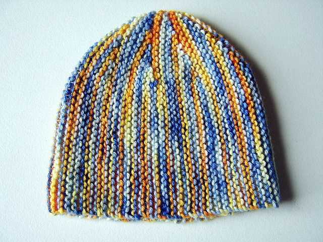 Knit toboggan hat pattern