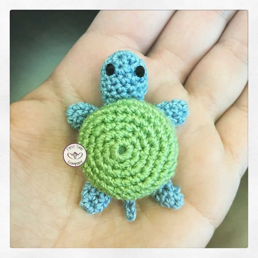 Knit turtle pattern