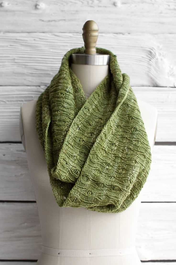 Knit a scarf pattern