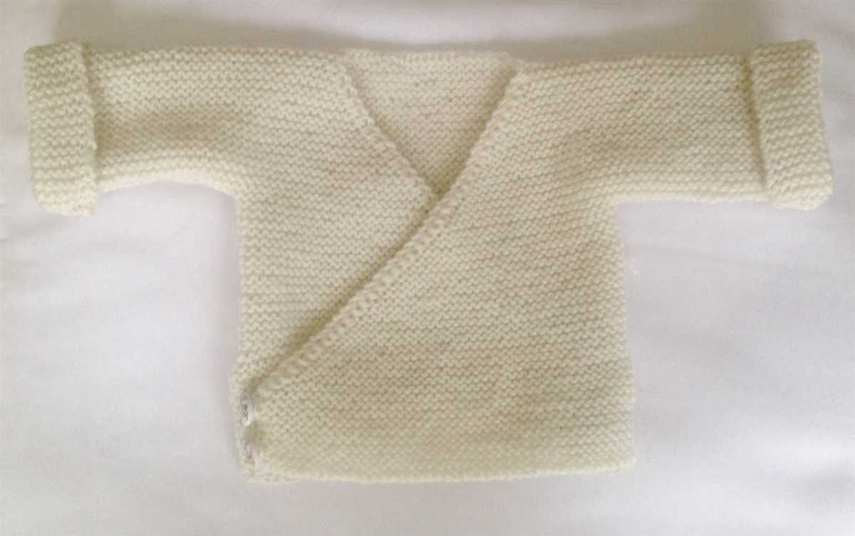Knit baby cardigan pattern free