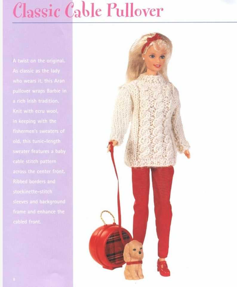 Knit barbie doll clothes patterns
