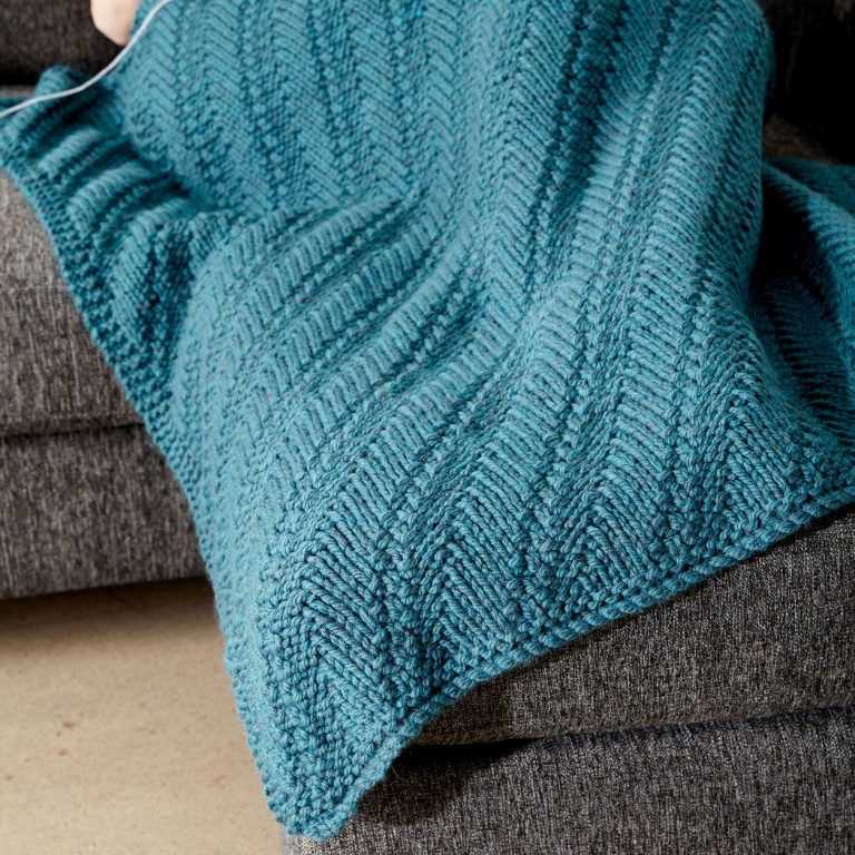 Knit bernat blanket pattern
