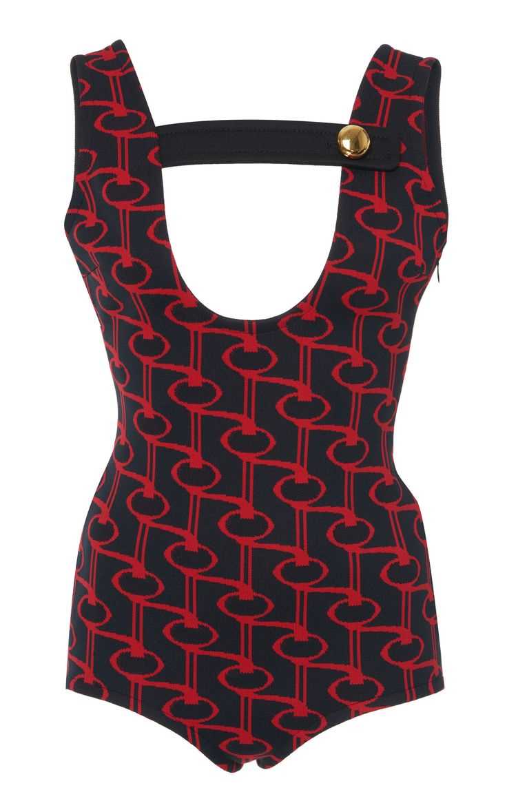 Cut Out Detailed Knit  Bodysuit