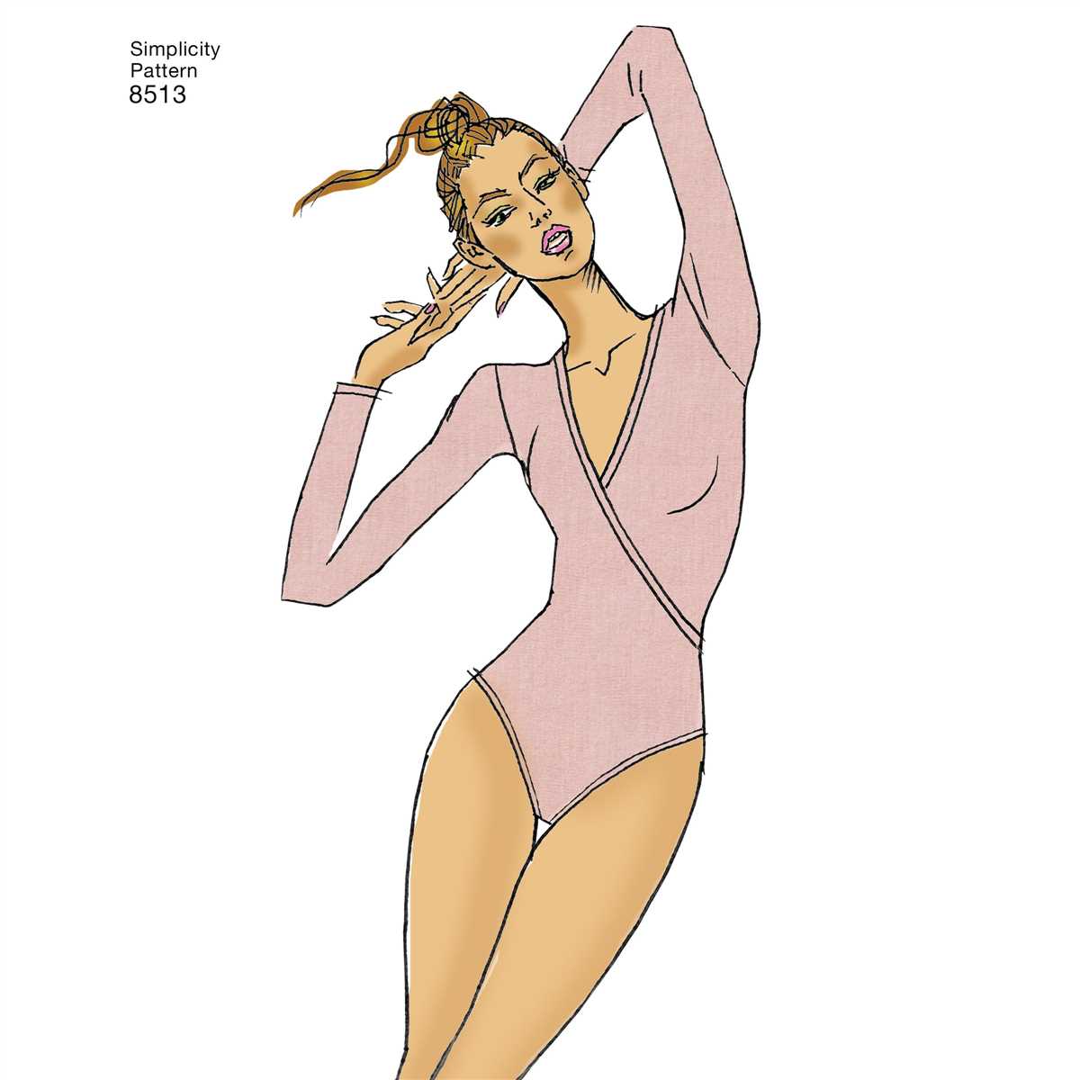Knit bodysuit pattern