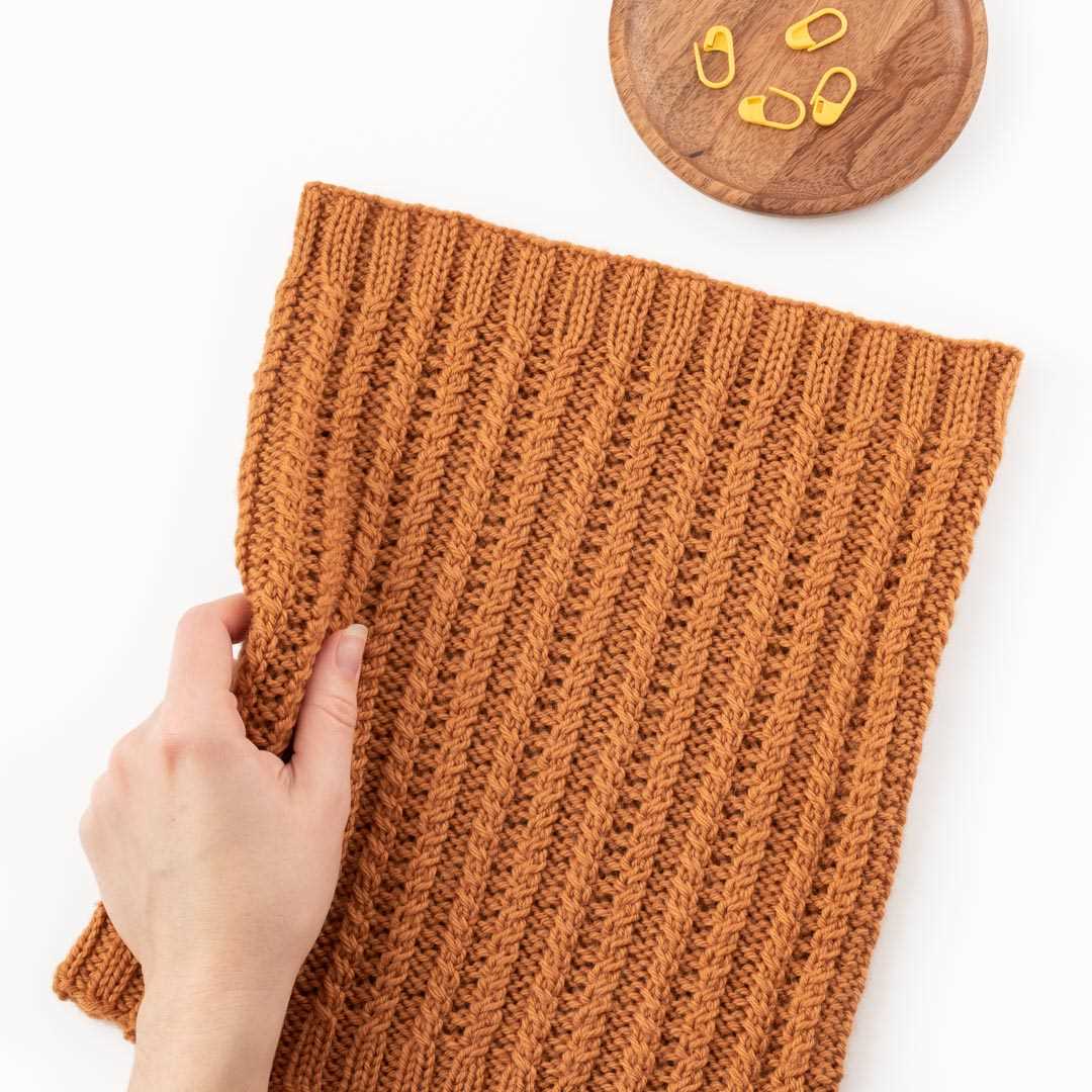 Knit cowl pattern worsted weight