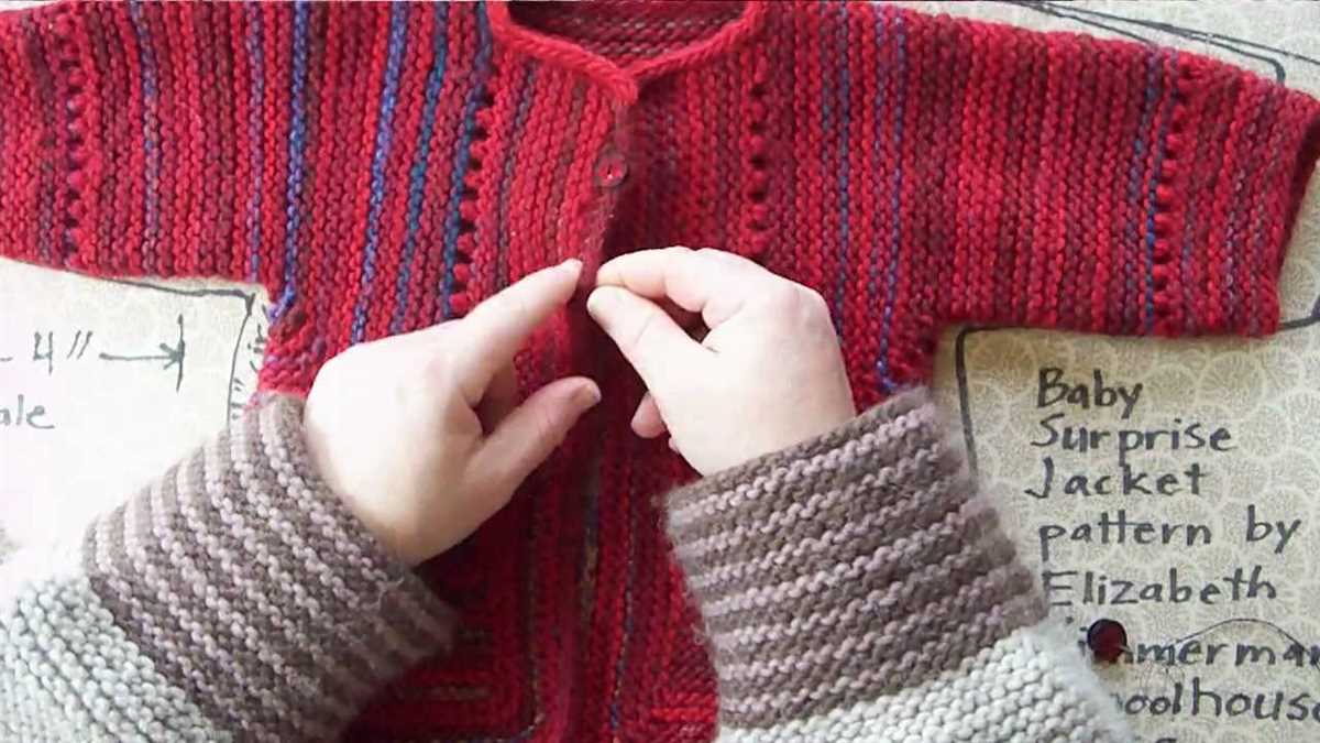 Knit duster pattern