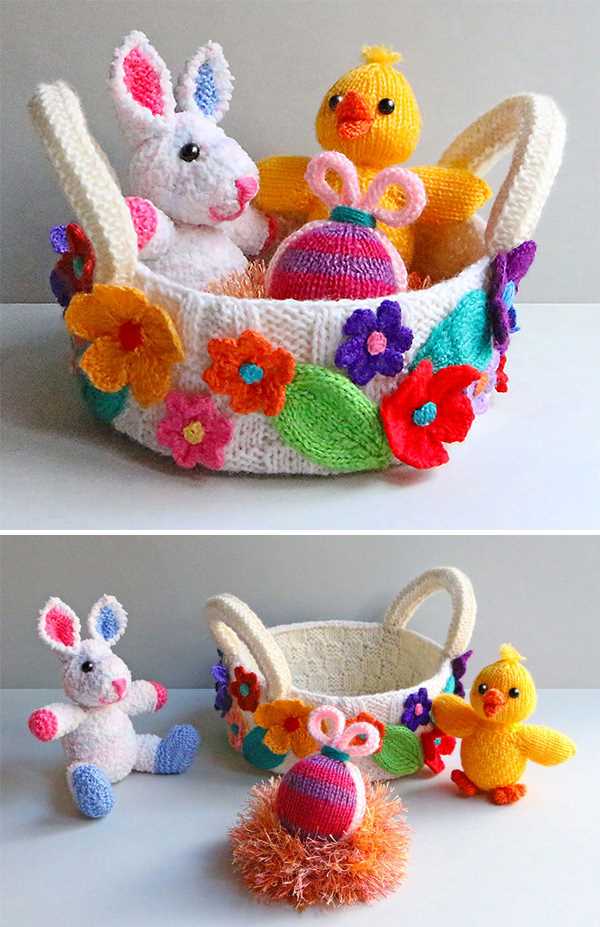 Knit easter chick knitting pattern