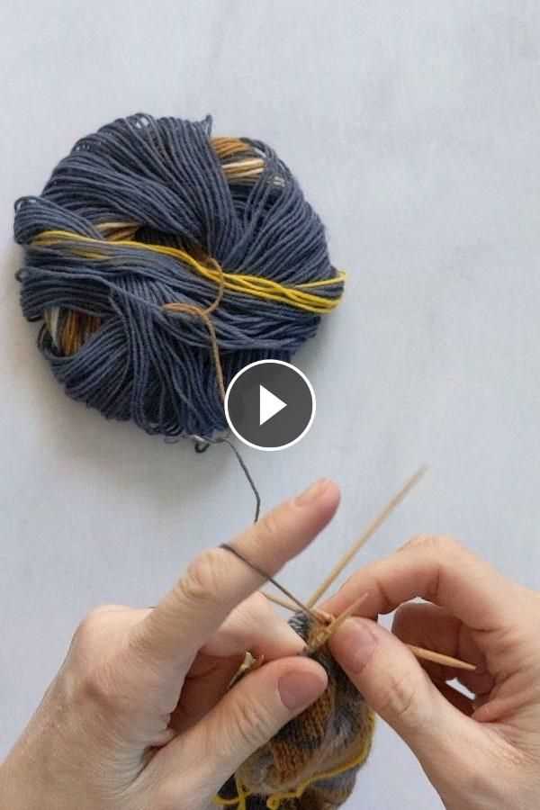 Knit hat double pointed needles pattern