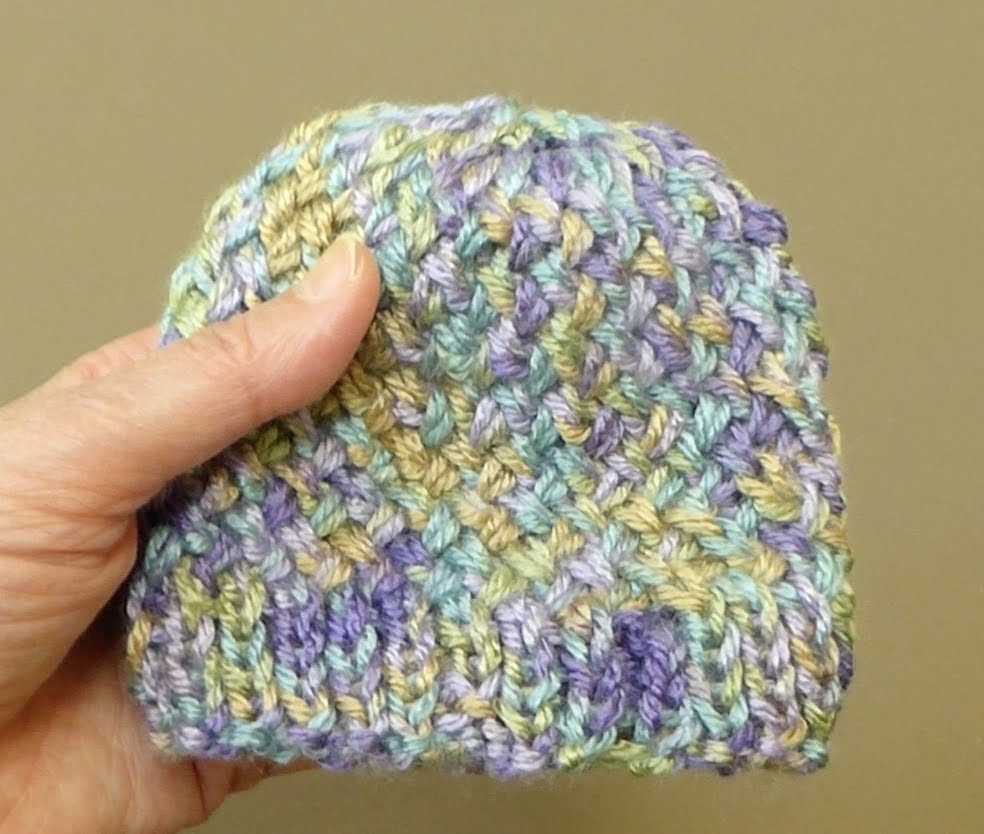 Knit hat double pointed needles pattern